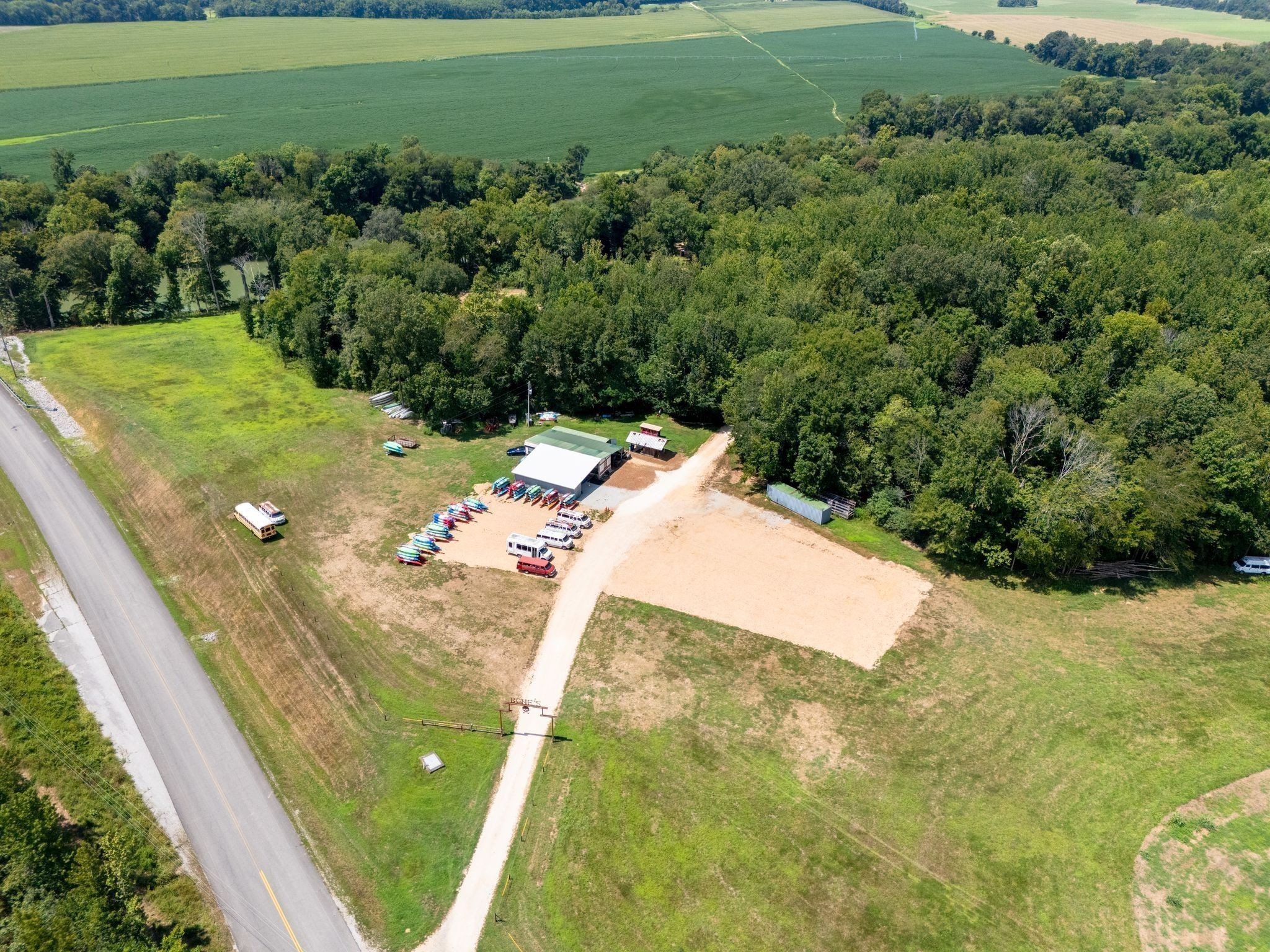 715 Dyer Road Hurricane Mills, TN 37078 - Photo 33 of 36 a view of a field with an outdoor space
