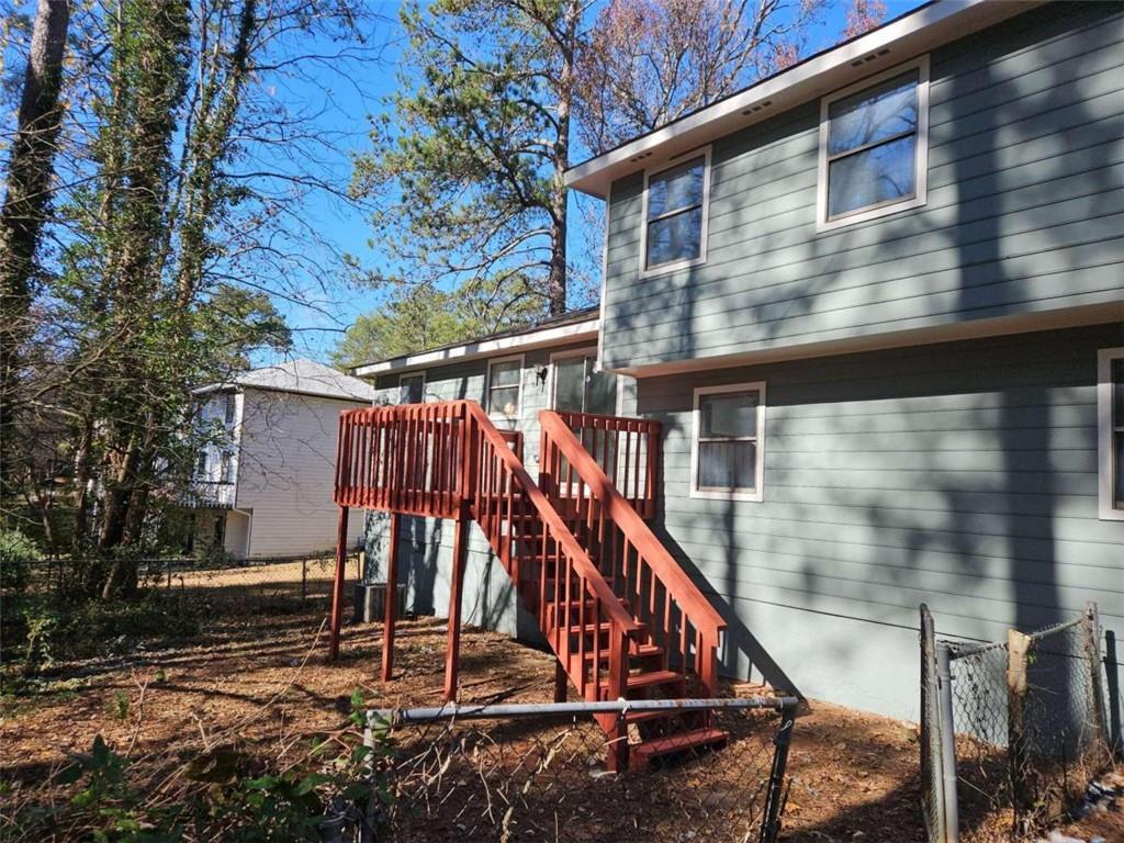 4321 Sebring Walk Decatur, GA 30034 - Photo 30 of 31 a view of a house with a backyard
