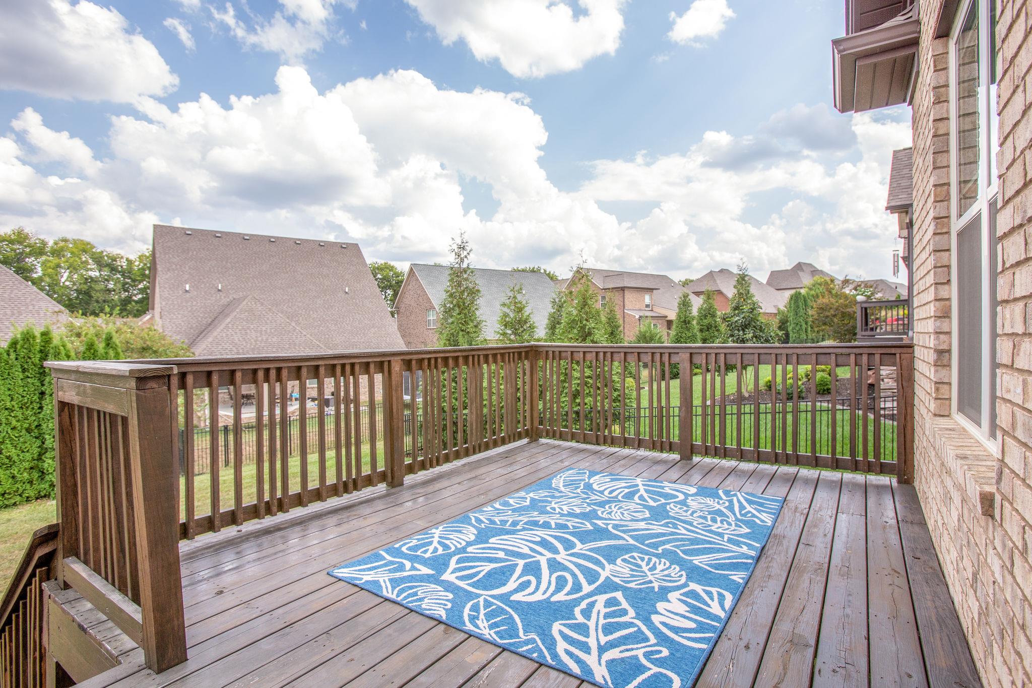7026 Brindle Ridge Way Spring Hill, TN 37174 - Photo 21 of 23 Large back deck.