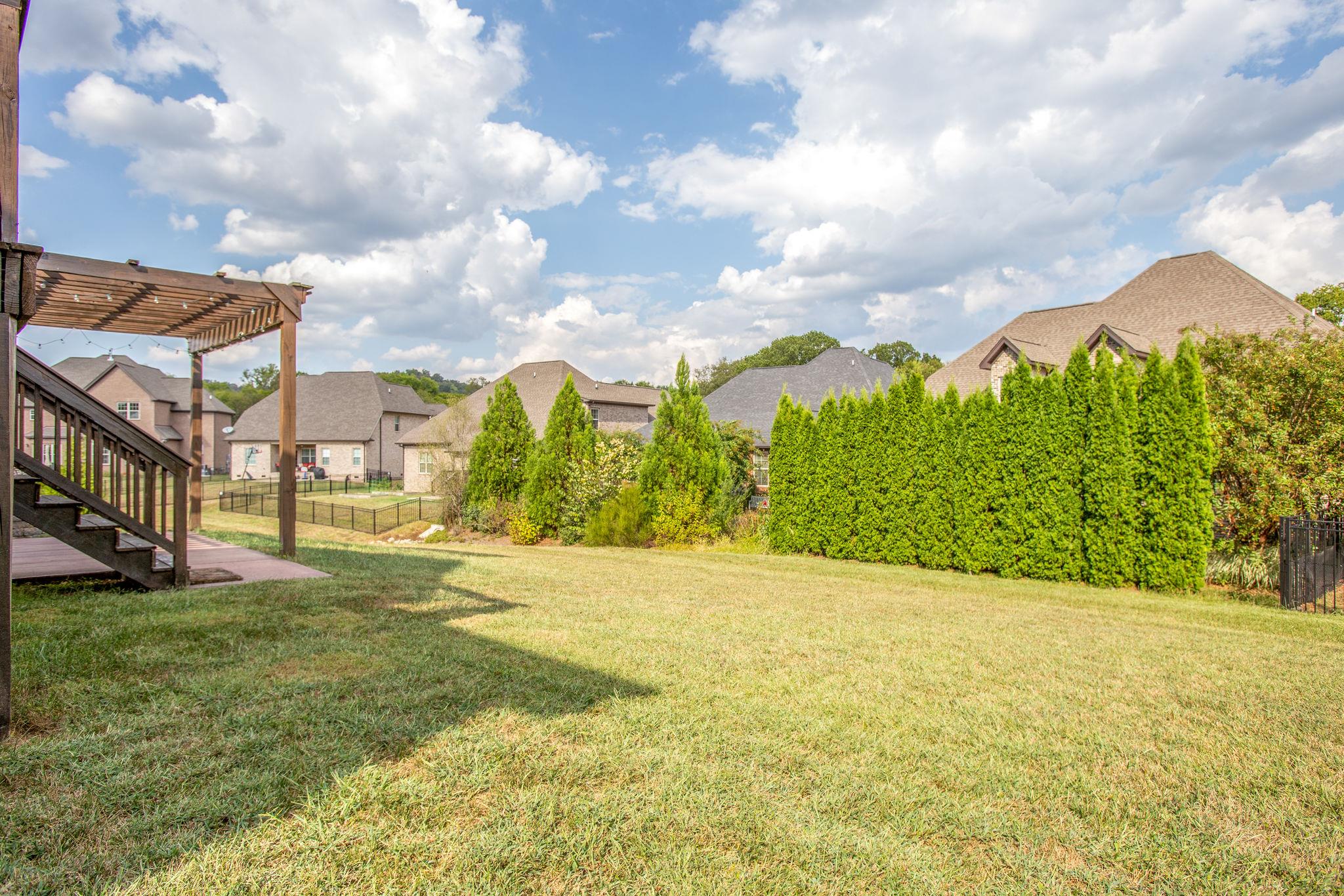 7026 Brindle Ridge Way Spring Hill, TN 37174 - Photo 23 of 23 Adjoining back yards have lots of trees for privacy.