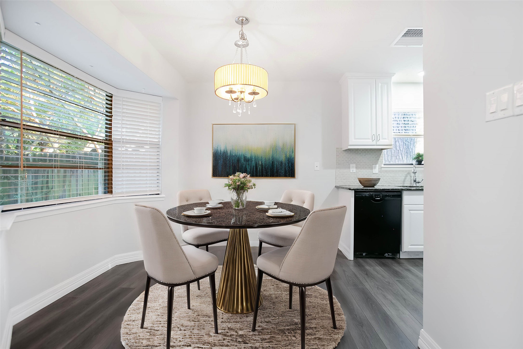 56 East White Willow Circle Spring, TX 77381 - Photo 12 of 45 a view of a dining room with furniture window and outside view