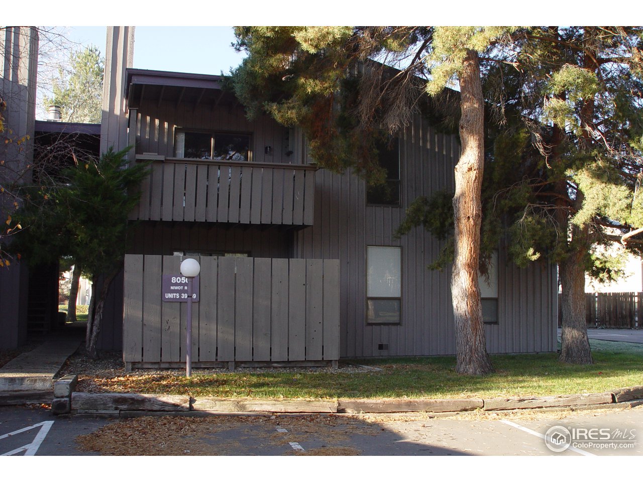 a view of a yard with an outdoor space