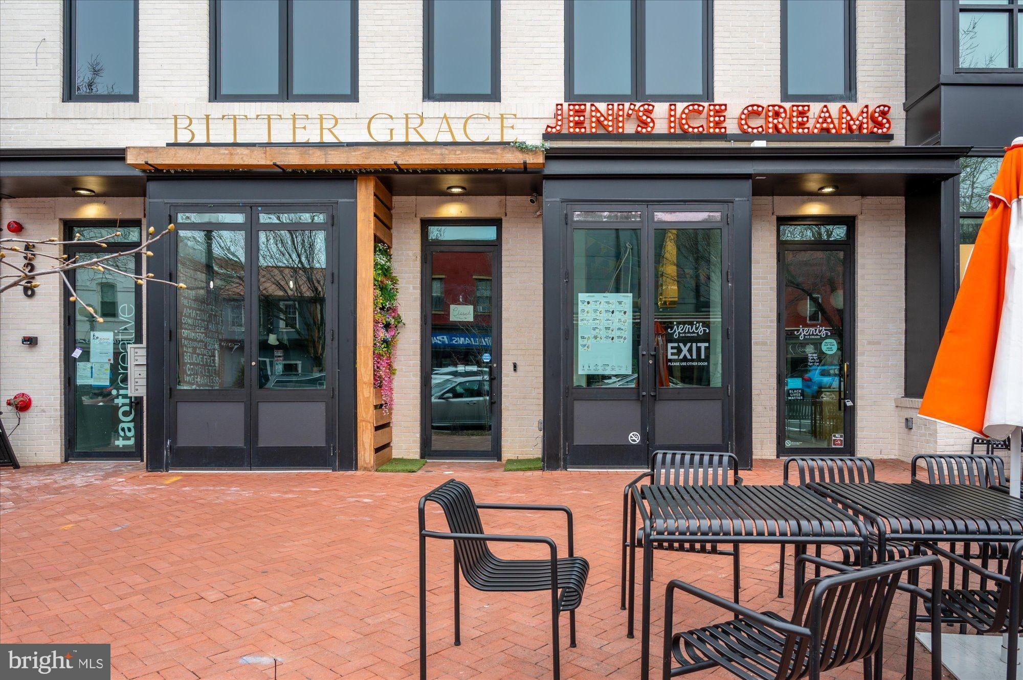 1515 K Street Southeast, Unit 3 Washington, DC 20003 - Photo 20 of 22 a view of a cafe with a couple of people seating