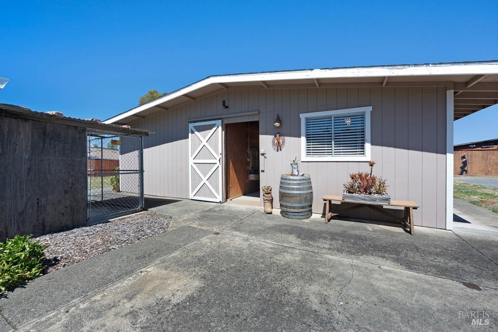 23180 Maffei Road Sonoma, CA 95476 - Photo 46 of 61 Front of Building #2 - Bar + shop + storage