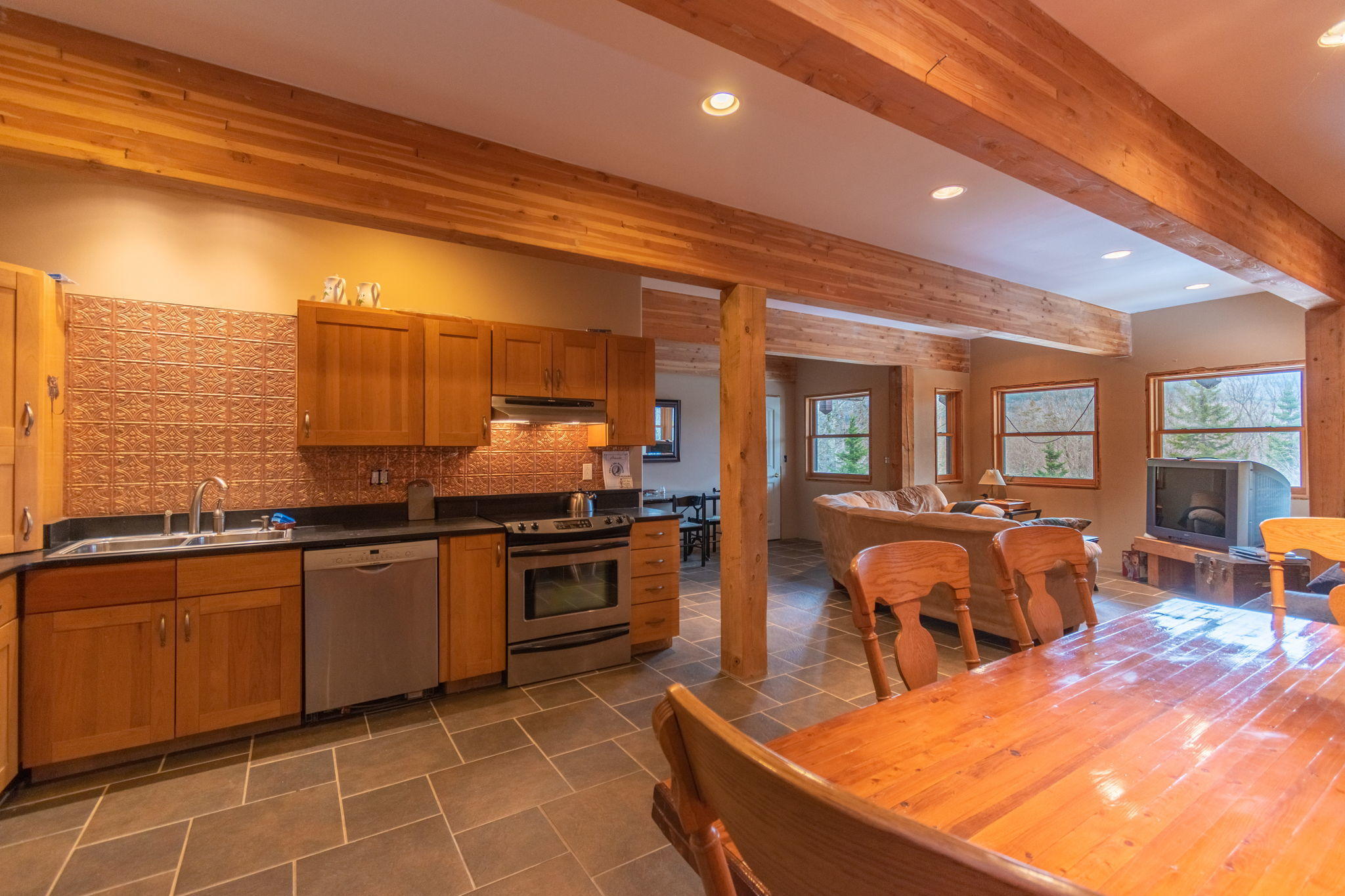 2020 Ridgeview Road Carrabassett Valley, ME 04947 - Photo 48 of 96 2nd kitchen/dining area