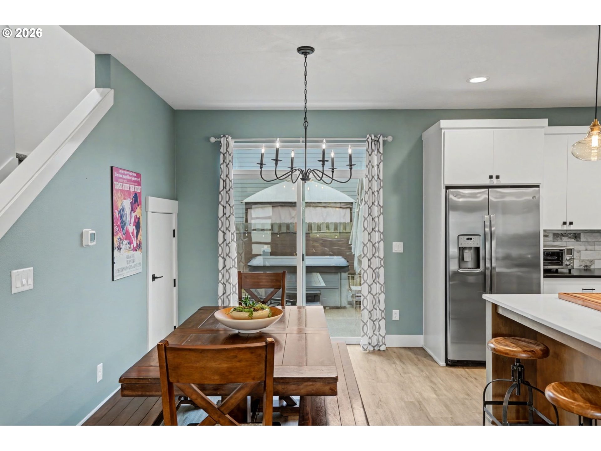 5520 Crossler Meadow Loop South Salem, OR 97306 - Photo 11 of 40 a kitchen with refrigerator and window