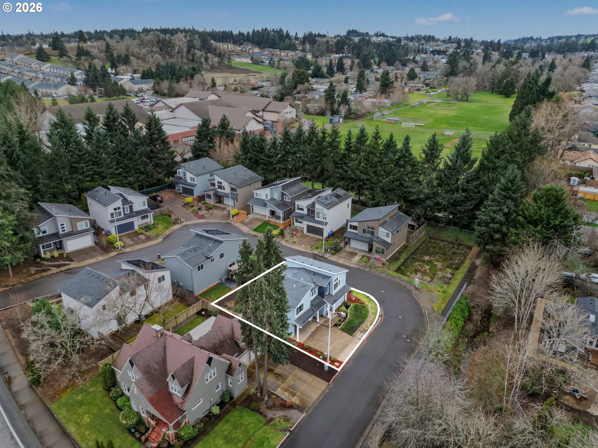 5520 Crossler Meadow Loop South Salem, OR 97306 - Photo 19 of 40 an aerial view of a house with outdoor space