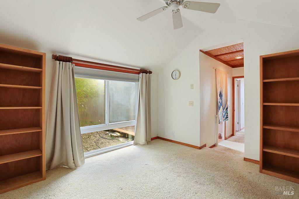 34 Sandy Beach Road Vallejo, CA 94590 - Photo 38 of 63 a view of an empty room and a ceiling fan