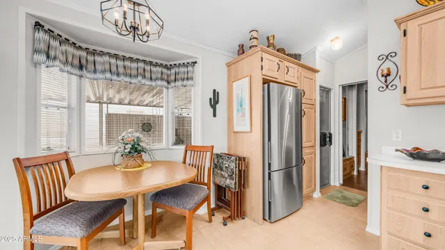 a view of a livingroom with furniture and door