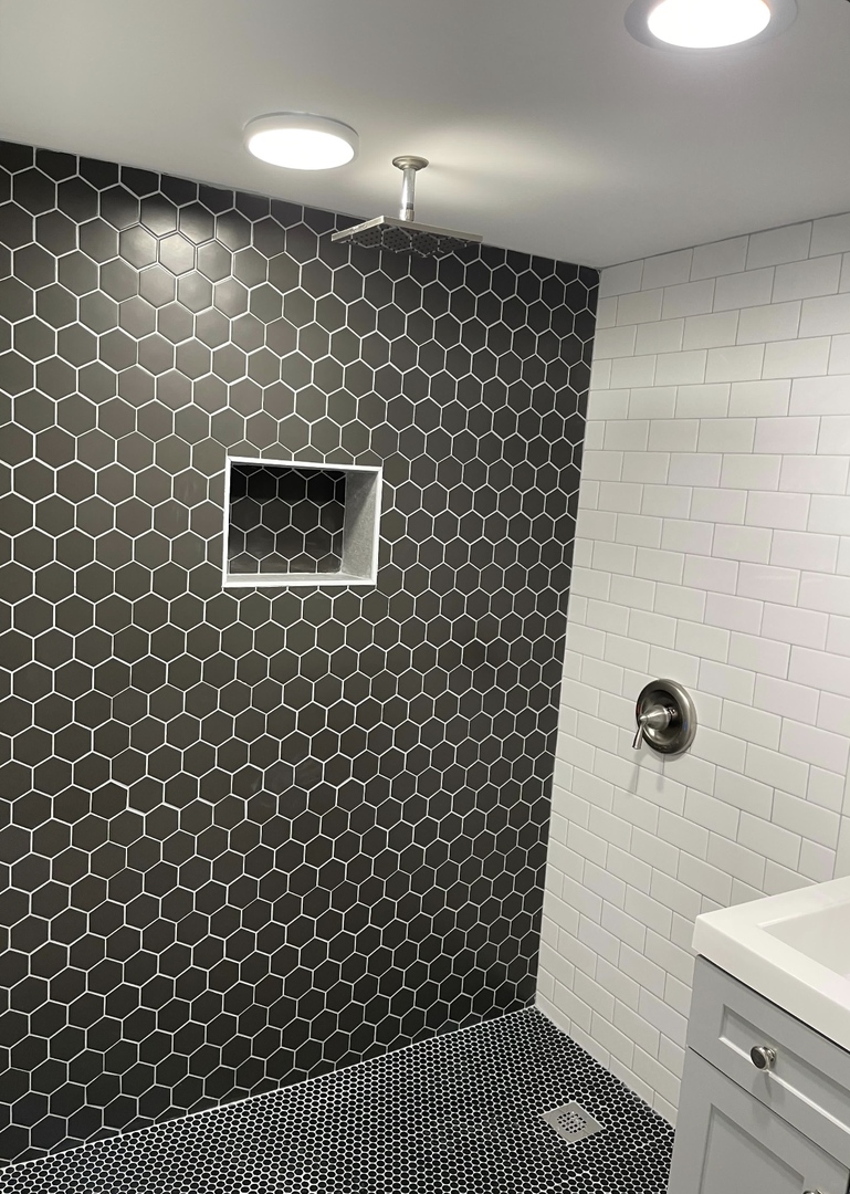 16879 Head Avenue Hazel Crest, IL 60429 - Photo 6 of 28 a bathroom with a shower and a toilet