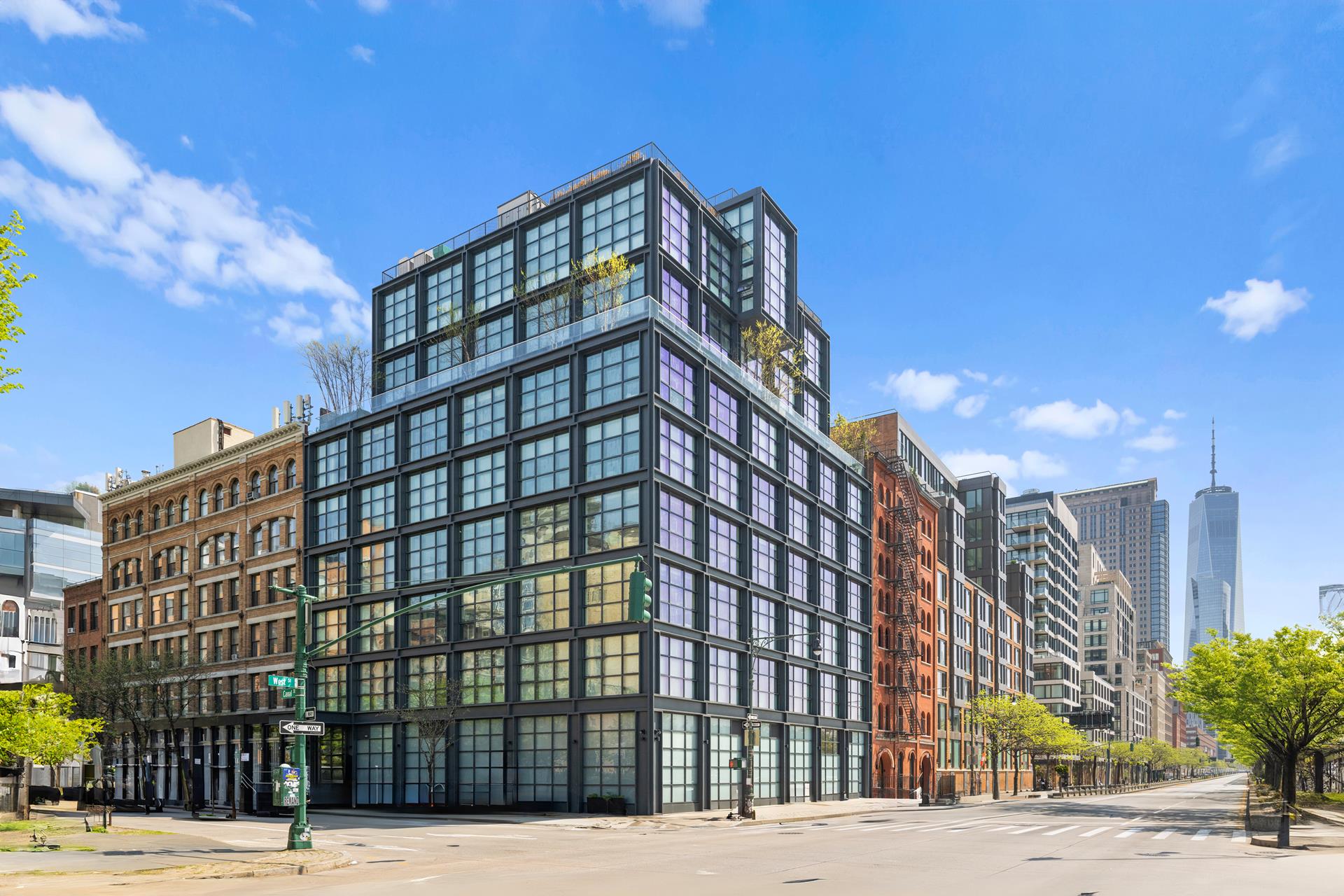 290 West Street, Unit 2B Manhattan, NY 10013 - Photo 13 of 14 a view of a building