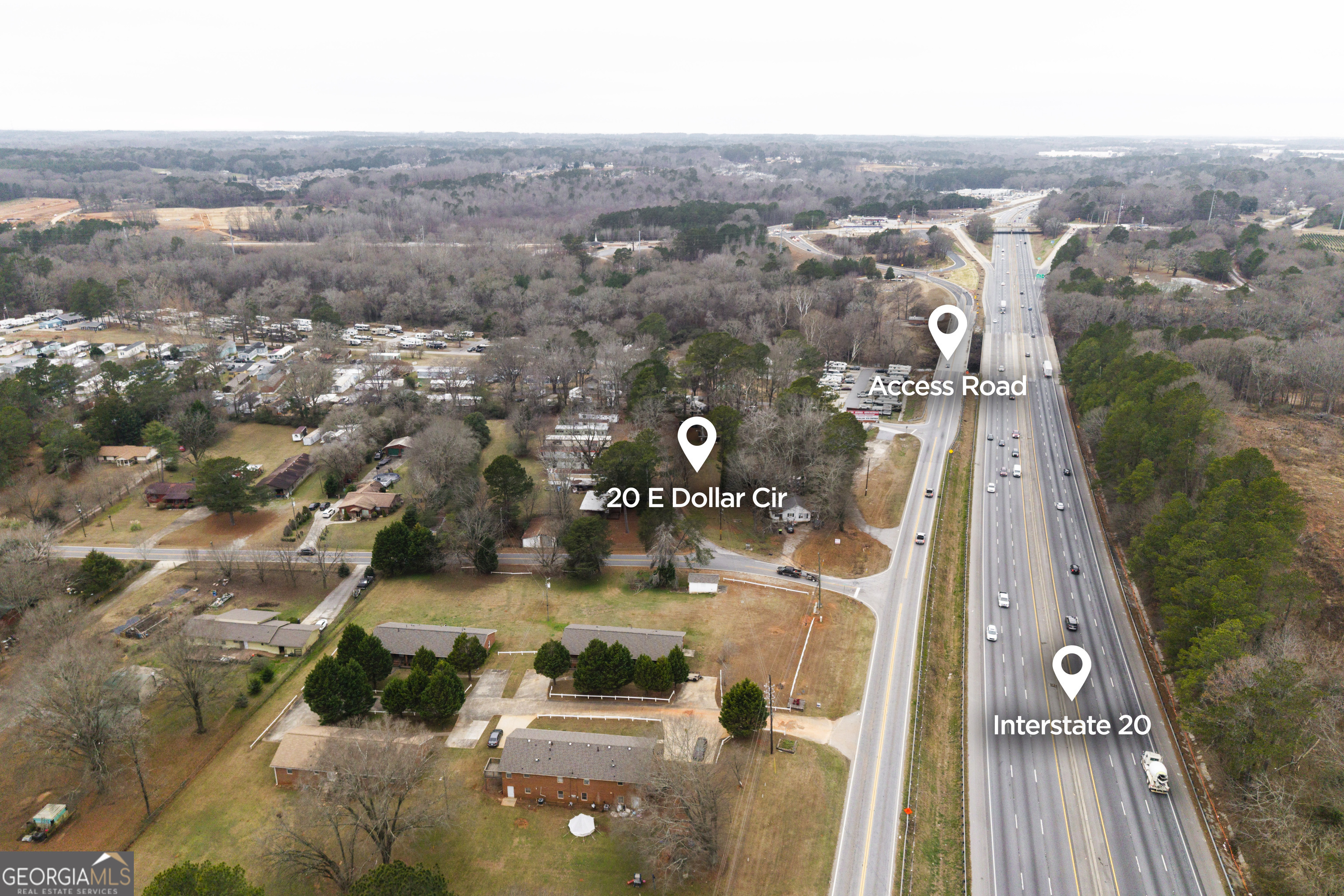20 East Dollar Circle Covington, GA 30014 - Photo 2 of 31 an aerial view of multiple house