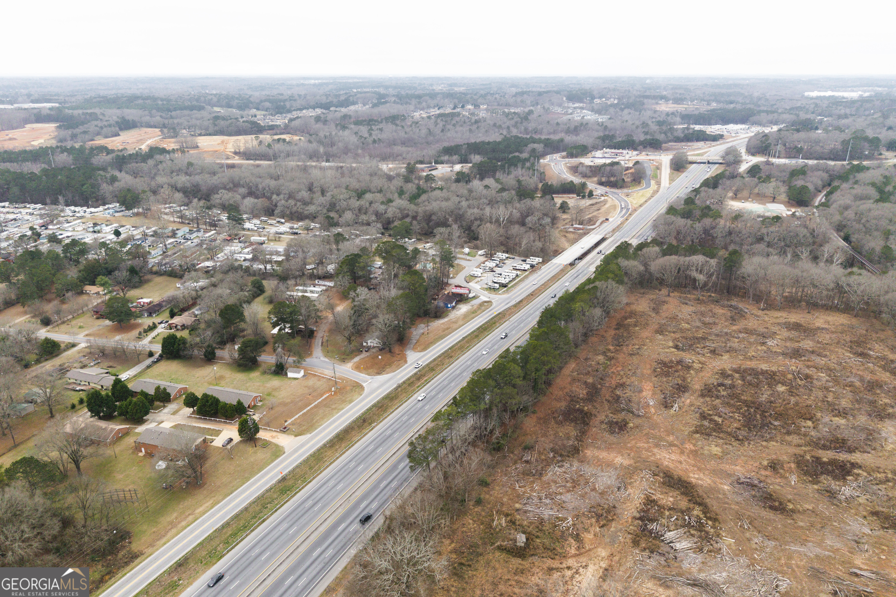 20 East Dollar Circle Covington, GA 30014 - Photo 31 of 31 an aerial view of residential houses with outdoor space