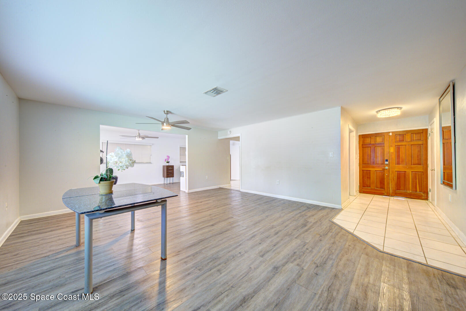 375 Cyprus Drive Cocoa Beach, FL 32931 - Photo 11 of 38 great room & foyer