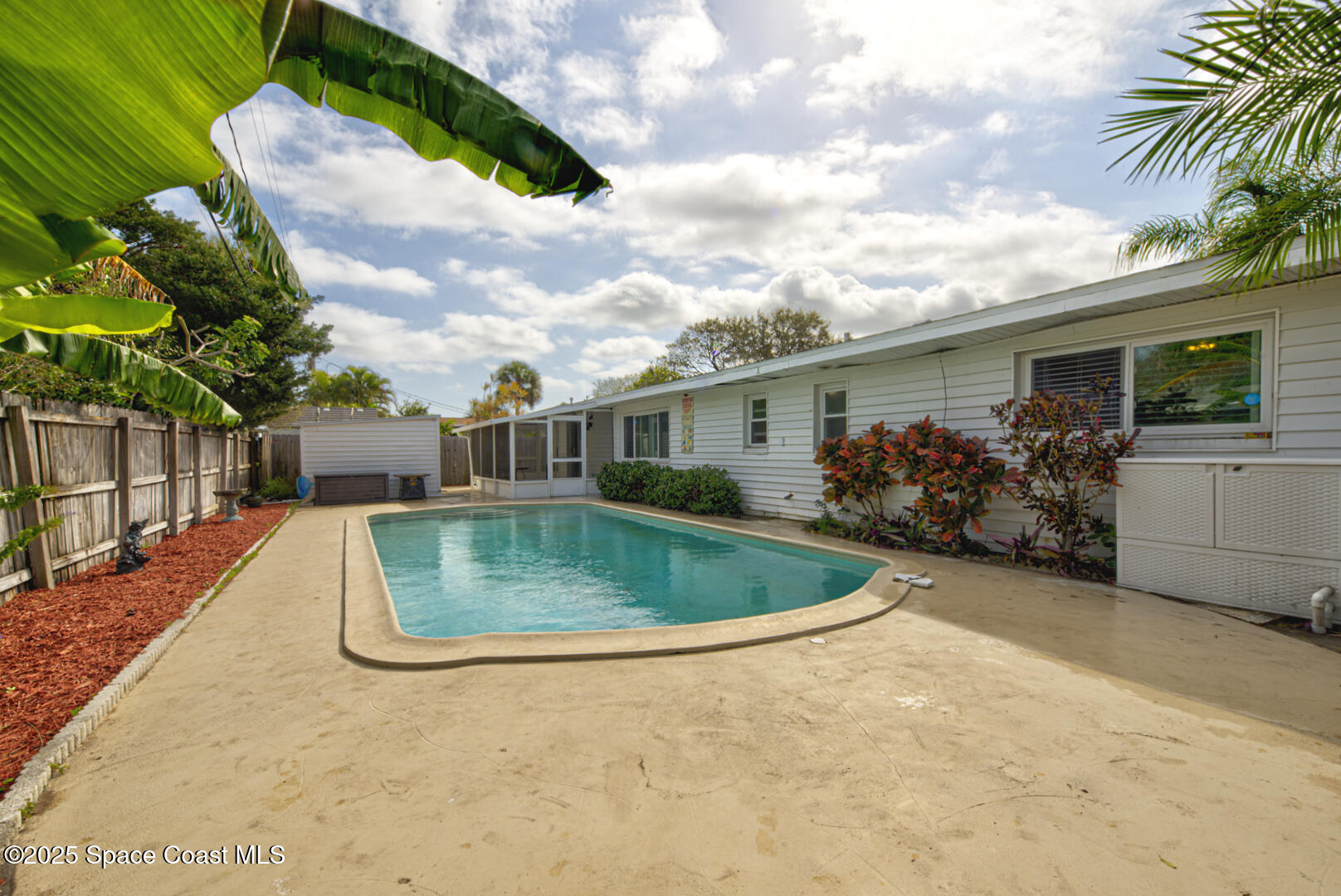 375 Cyprus Drive Cocoa Beach, FL 32931 - Photo 31 of 38 back of house