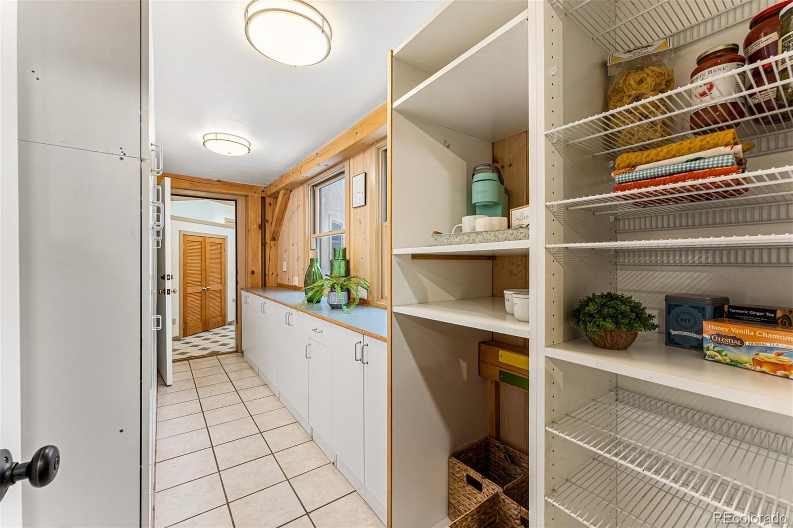 1057 Reed Ranch Road Boulder, CO 80302 - Photo 19 of 40 a kitchen with stainless steel appliances cabinets and a potted plant