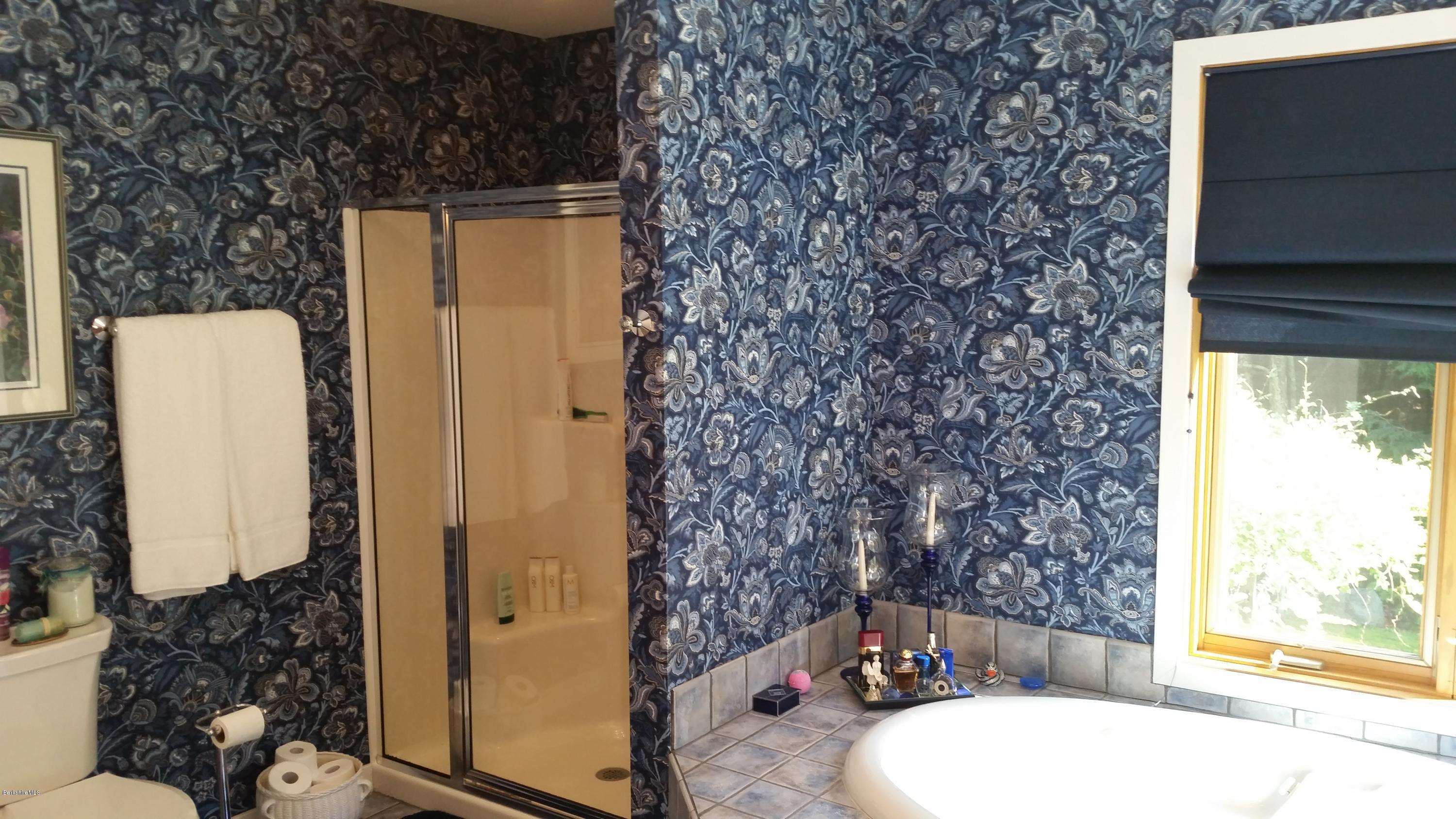 116 Otis Road Becket, MA 01223 - Photo 16 of 29 a bathroom with a toilet and a shower