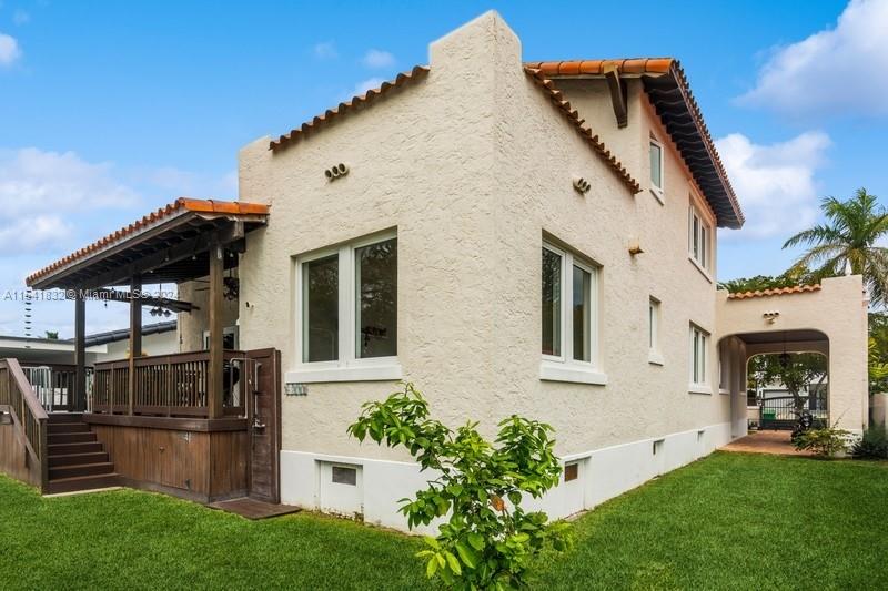 428 Southwest 23rd Road Miami, FL 33129 - Photo 36 of 41 NOTICE THE SPANISH TILE AND HURRICANE WINDOWS