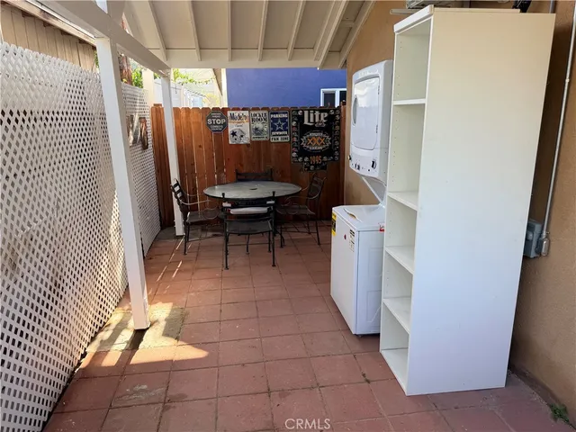 a view of a walk in closet