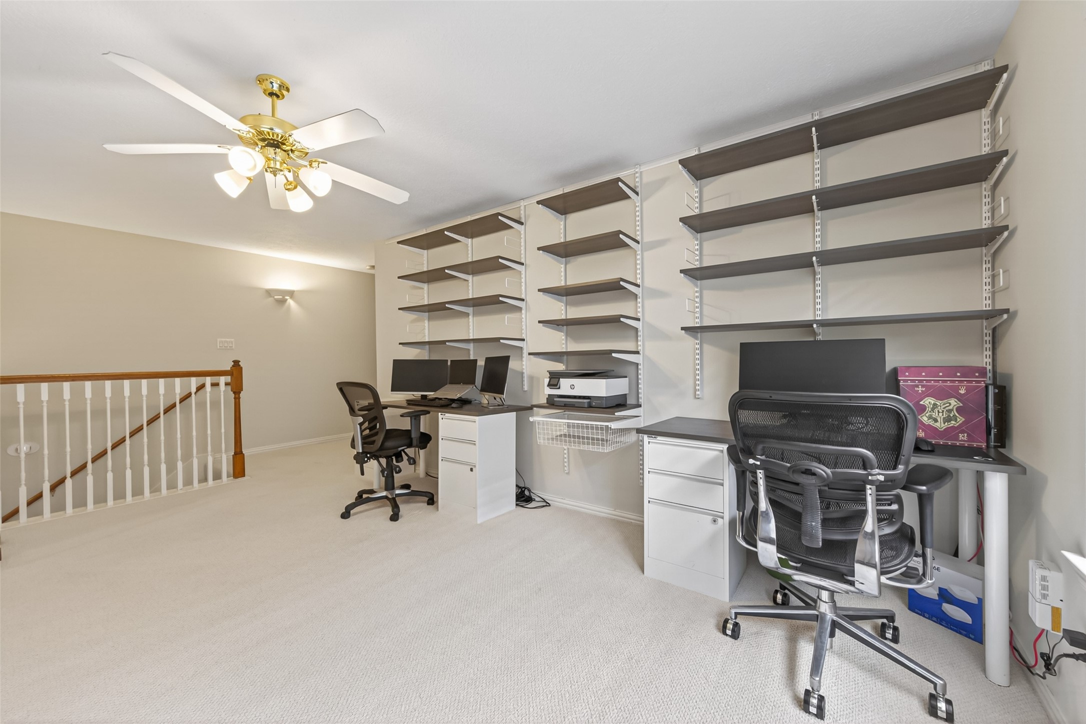 5011 Inker Street Houston, TX 77007 - Photo 14 of 23 Upstairs Flex-space can be used for gameroom, office or home gym.