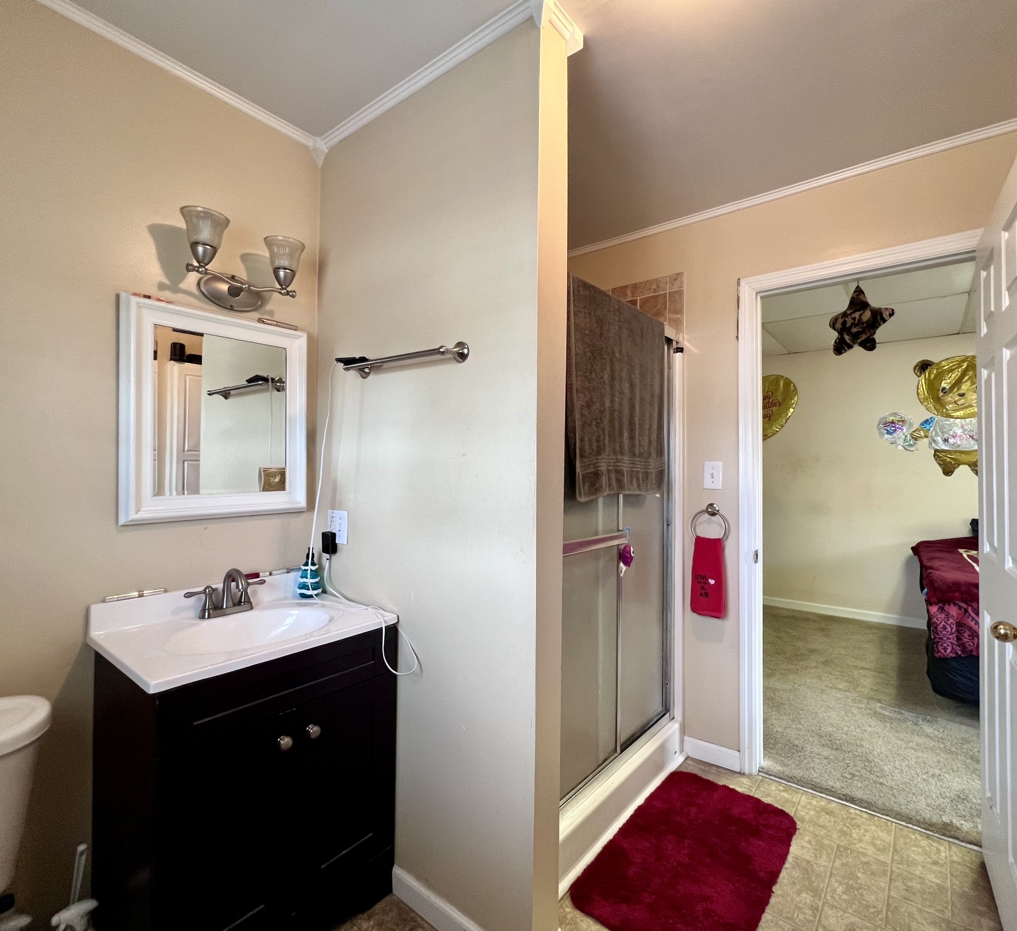 9 Ford Road Leoma, TN 38468 - Photo 13 of 19 a bathroom with a sink and a mirror