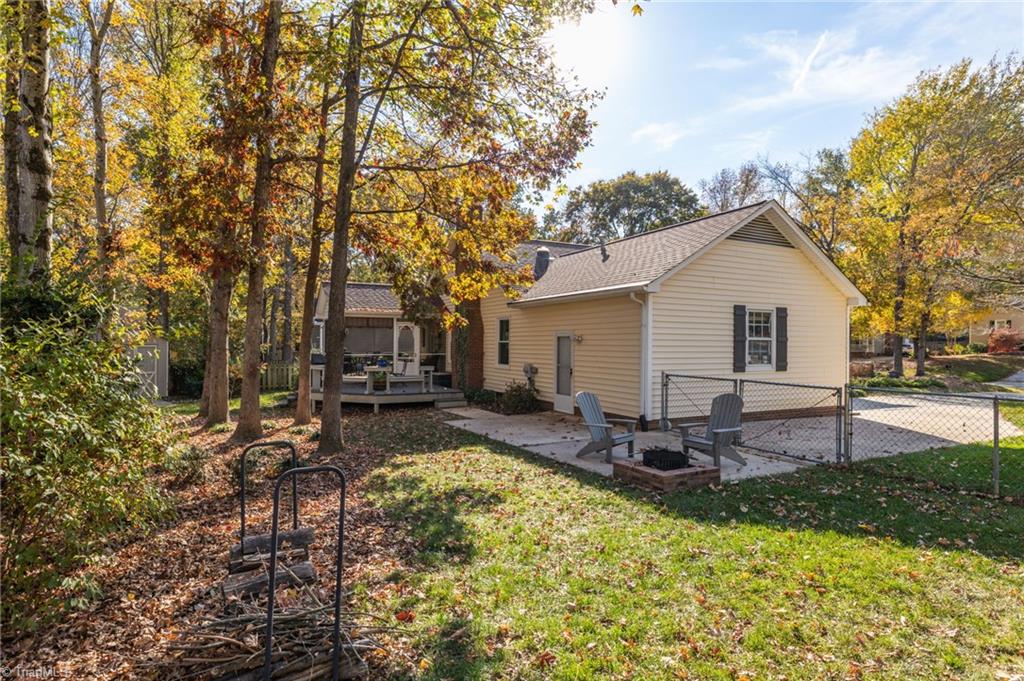 5106 Nantucket Road Greensboro, NC 27455 - Photo 24 of 27 The back yard is completely fenced
