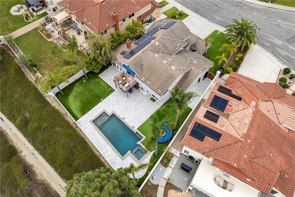 6 Sand Pointe Laguna Niguel, CA 92677 - Photo 42 of 49 an aerial view of a house with a garden