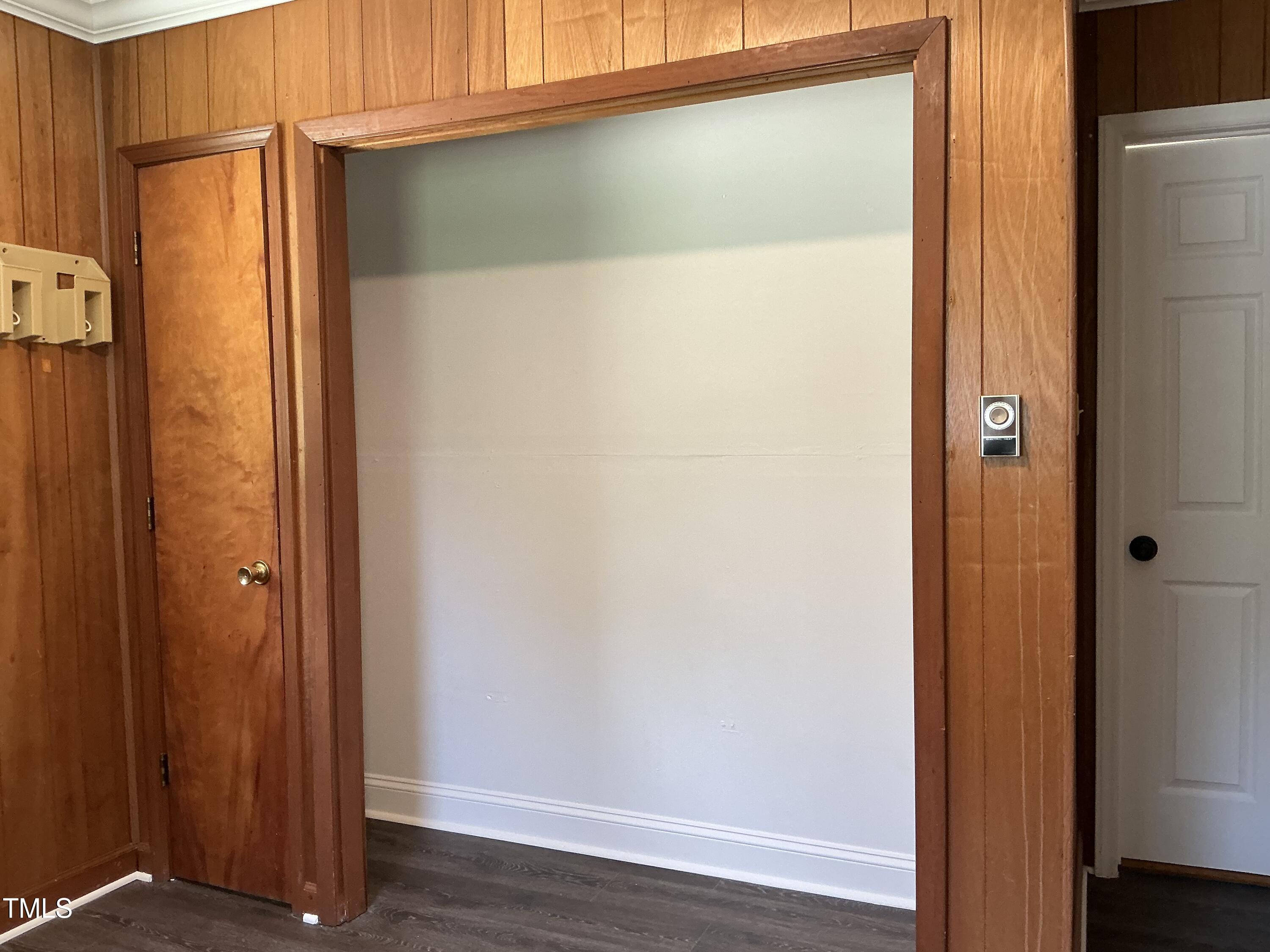 3417 Glenn Road Durham, NC 27704 - Photo 56 of 80 a view of front door with wooden floor