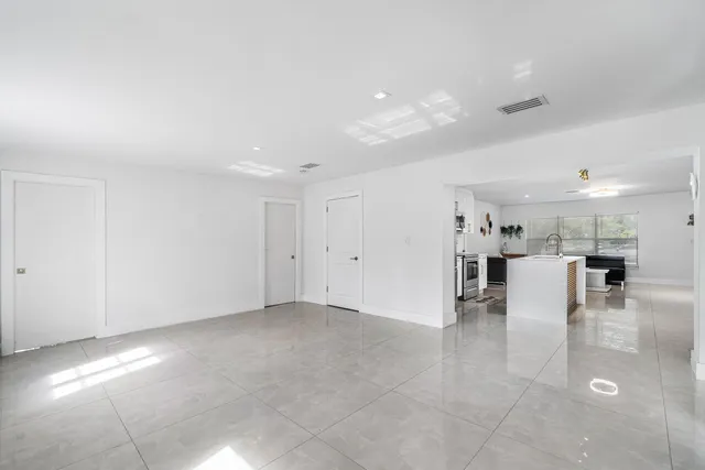 wooden floor in an empty room