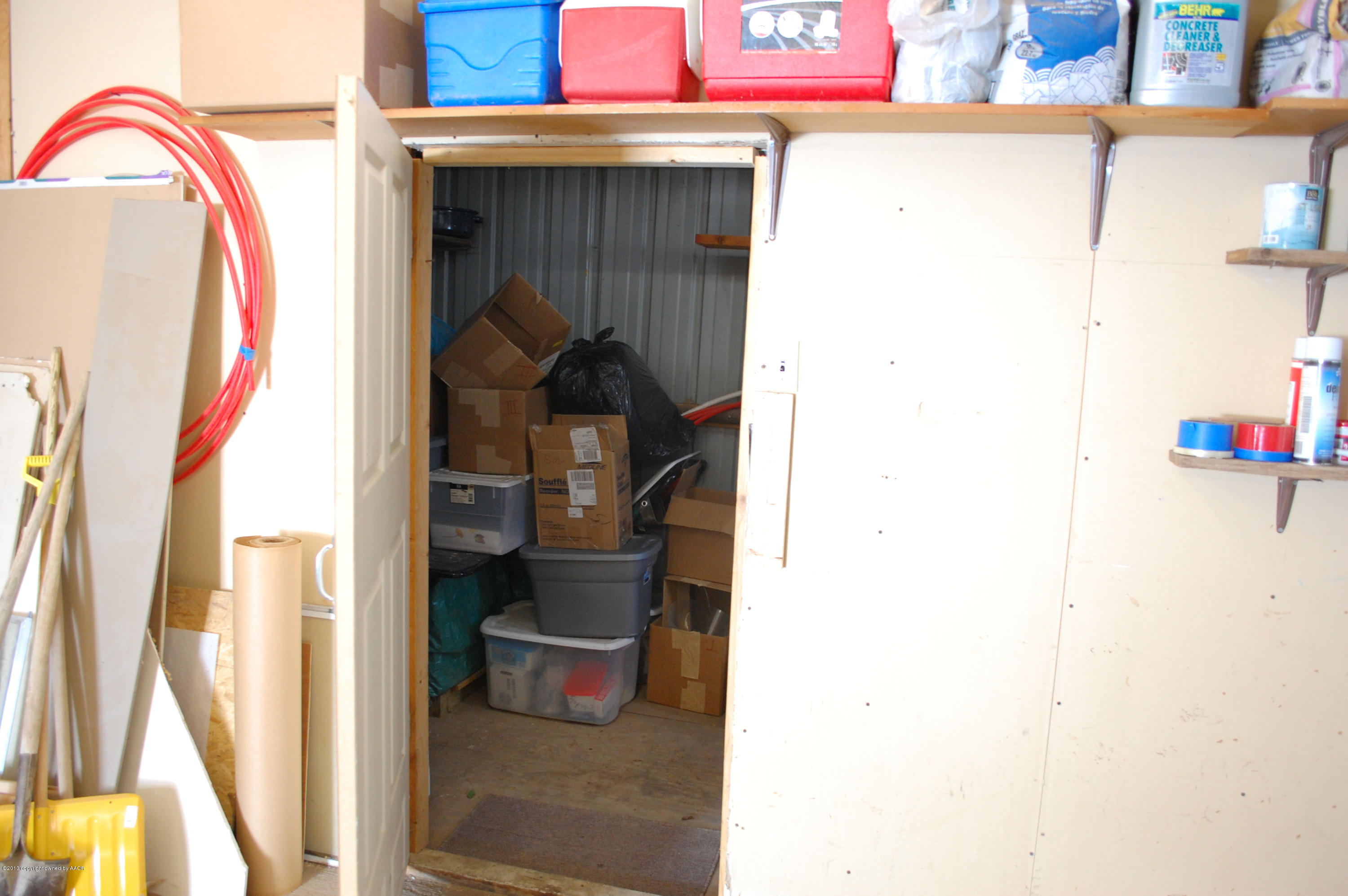 4323 South Monroe Street Amarillo, TX 79110 - Photo 29 of 34 Storage Room in Garage