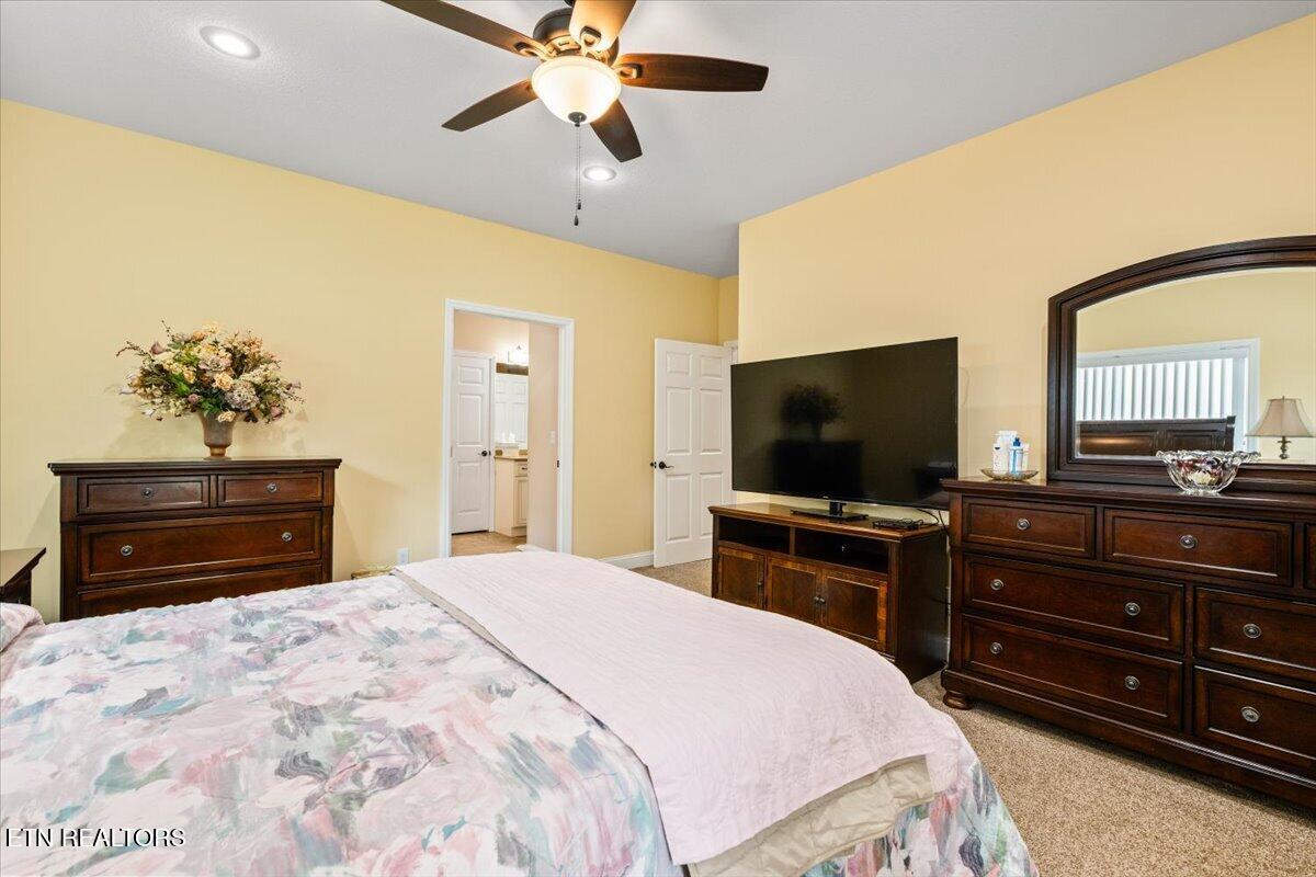 1380 East Norris Point Road La Follette, TN 37766 - Photo 25 of 54 Guest Bed 1 Toward Bathroom