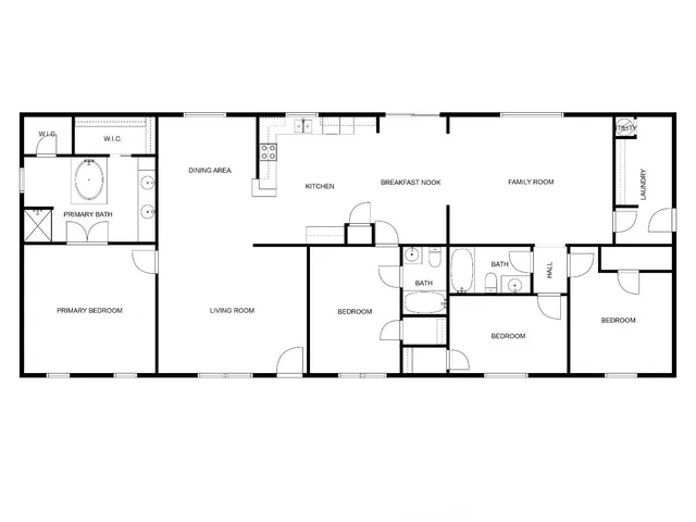 a picture of a bathroom with a shower