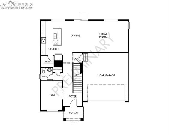 a picture of a floor plan