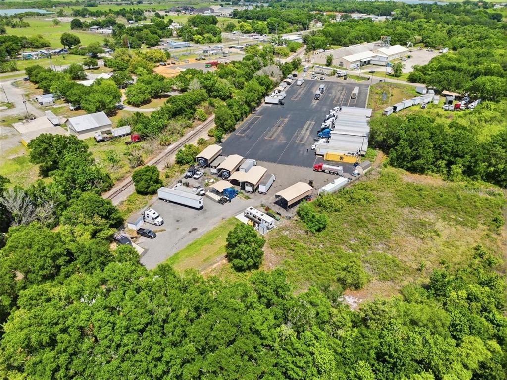 100 South Airport Road Lake Wales, FL 33859 - Photo 16 of 28 an aerial view of residential house with outdoor space
