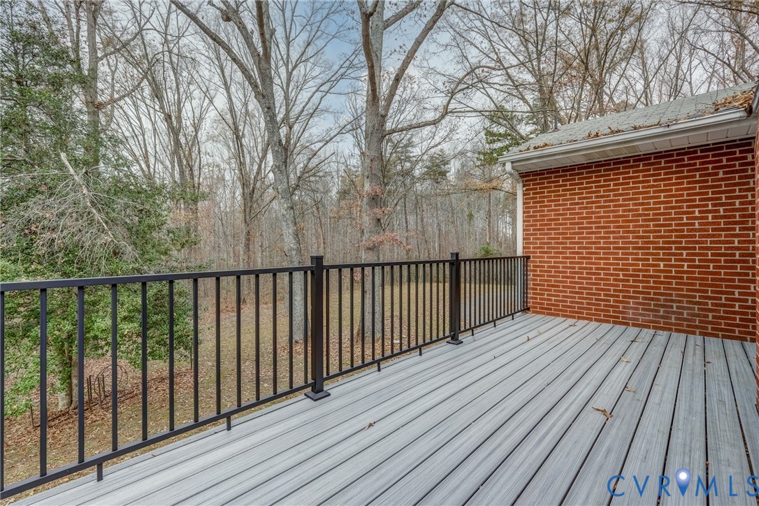 3534 Davis Mill Road Goochland, VA 23063 - Photo 14 of 40 a view of wooden deck