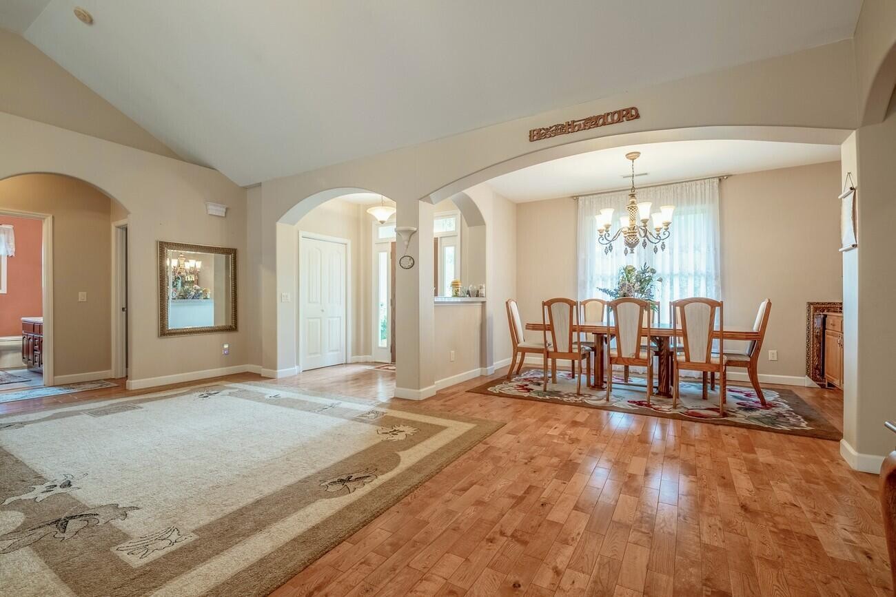 11511 Blair Road Apison, TN 37302 - Photo 23 of 76 a view of a dining room with furniture and a chandelier