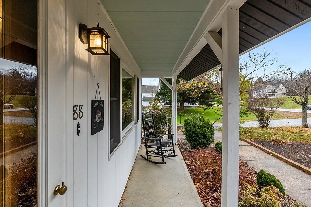 88 North End Road Townsend, MA 01469 - Photo 6 of 42 a view of a porch