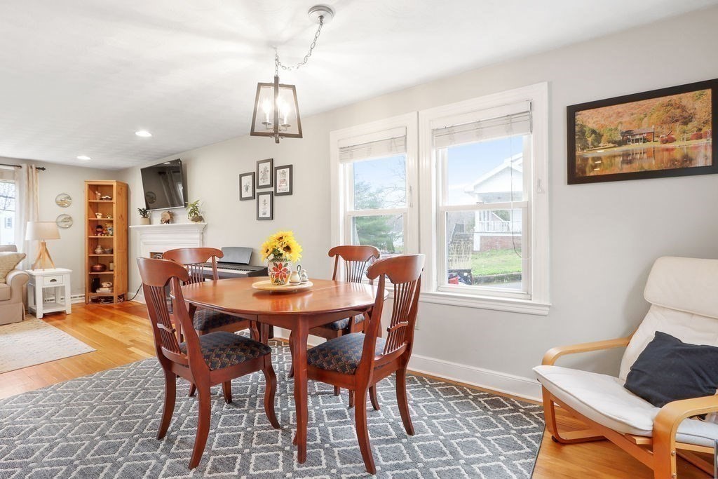 51 Forest Street Reading, MA 01867 - Photo 8 of 22 a view of a dining room with furniture
