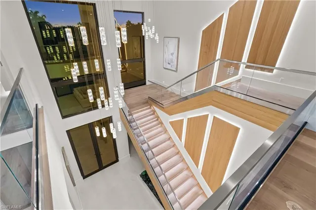 a view of front door