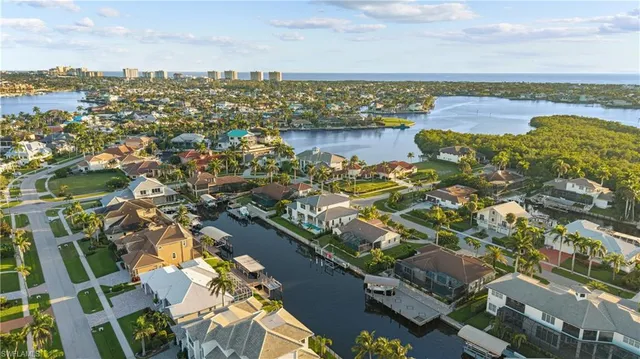 a view of lake with houses
