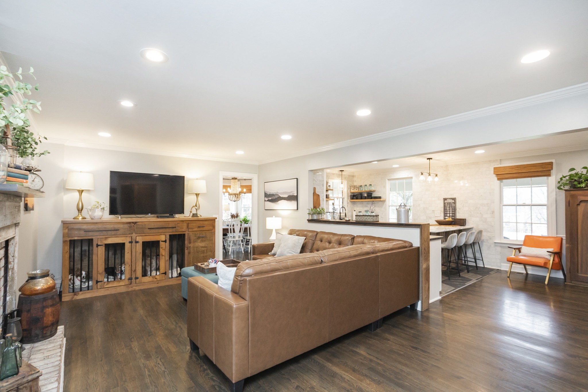 511 Arbor Drive Franklin, TN 37069 - Photo 10 of 24 a living room with furniture and a flat screen tv
