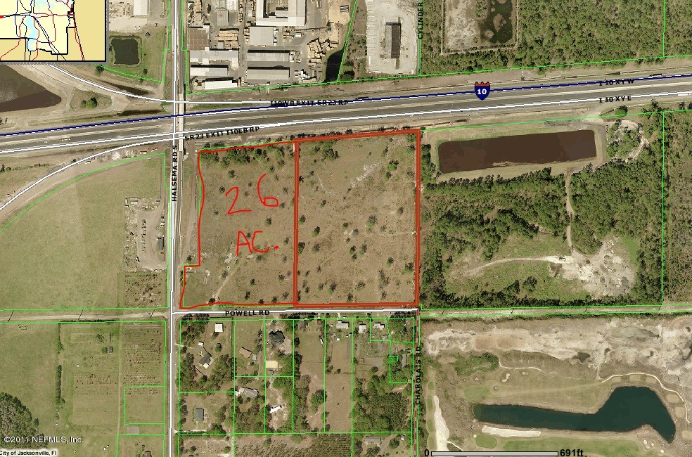 26 Powell Road Jacksonville, FL 32221 - Photo 3 of 15 Aerial View