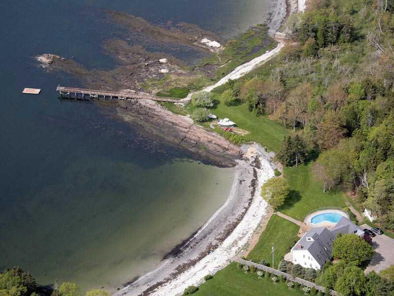 41 Sandy Cove Road Harpswell, ME 04079 - Photo 6 of 35 Aerial View.