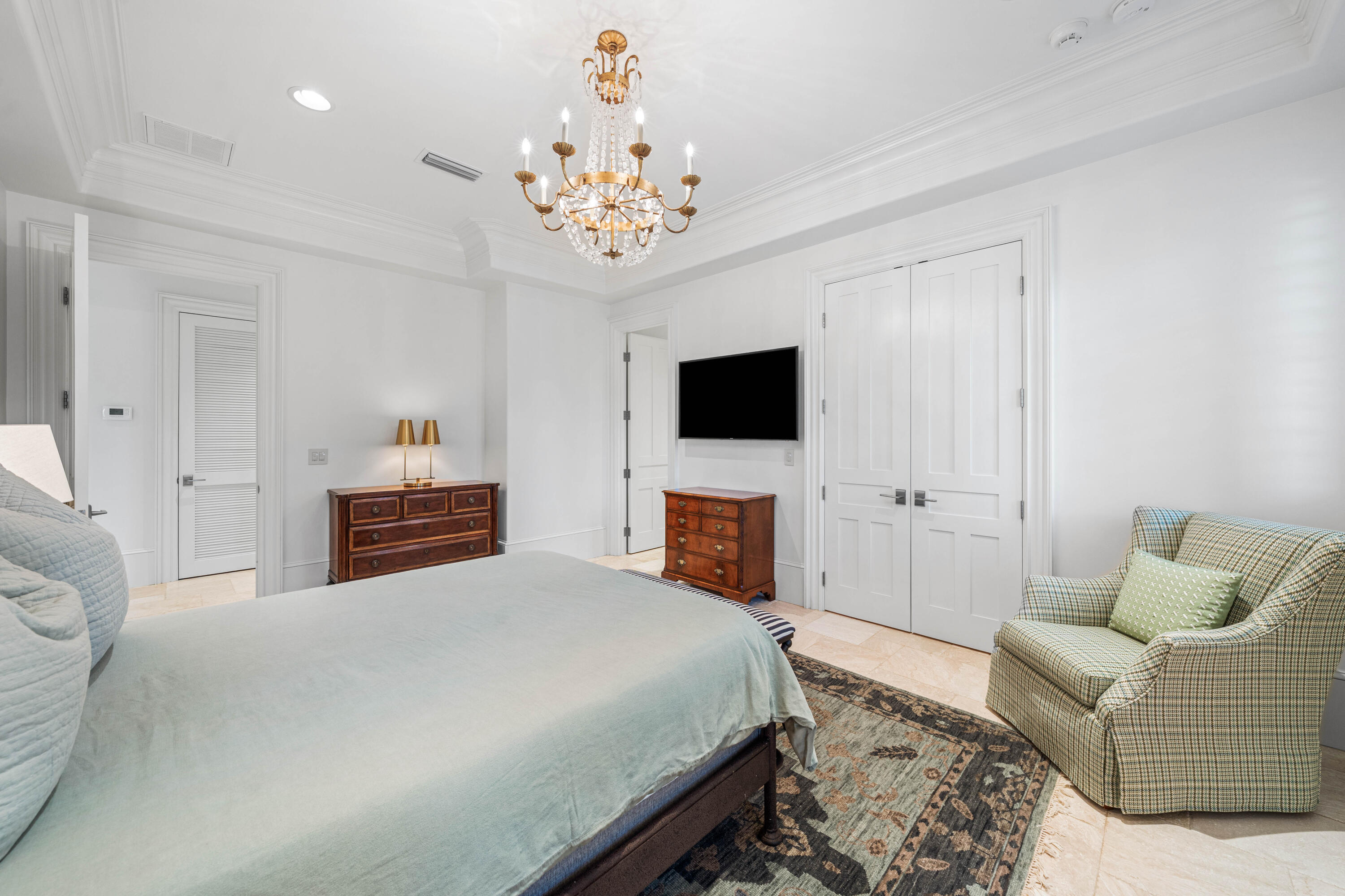 3570 Preserve Drive Miramar Beach, FL 32550 - Photo 60 of 86 a spacious bedroom with a bed and a television