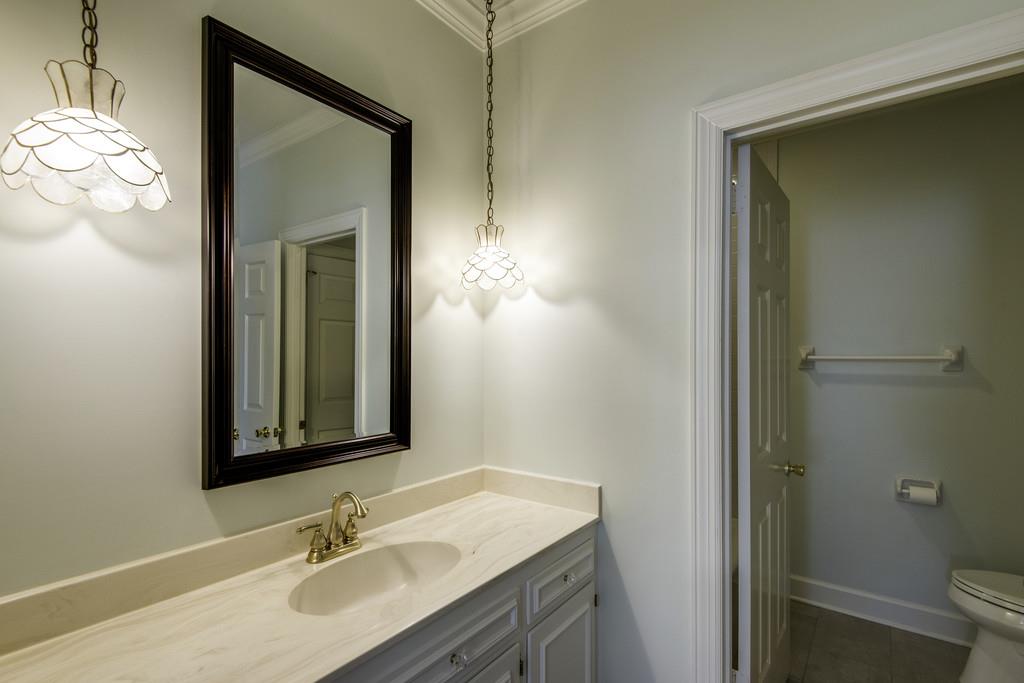 110 Prospect Hill Nashville, TN 37205 - Photo 21 of 23 a bathroom with a sink vanity granite and toilet