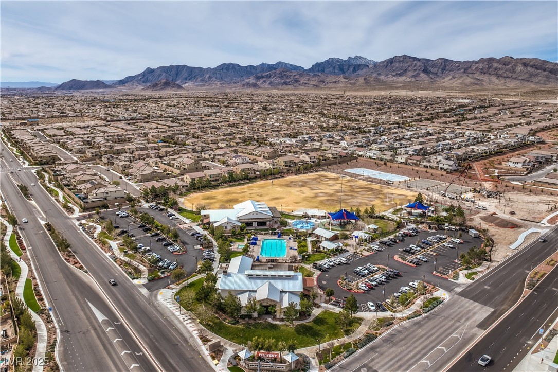 9655 Skye Star Avenue Las Vegas, NV 89166 - Photo 45 of 46 View of property location with a mountainous background and nearby suburban area