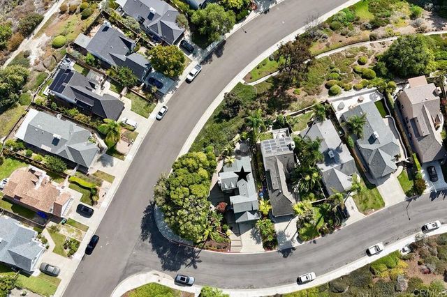 a view of a park with slide