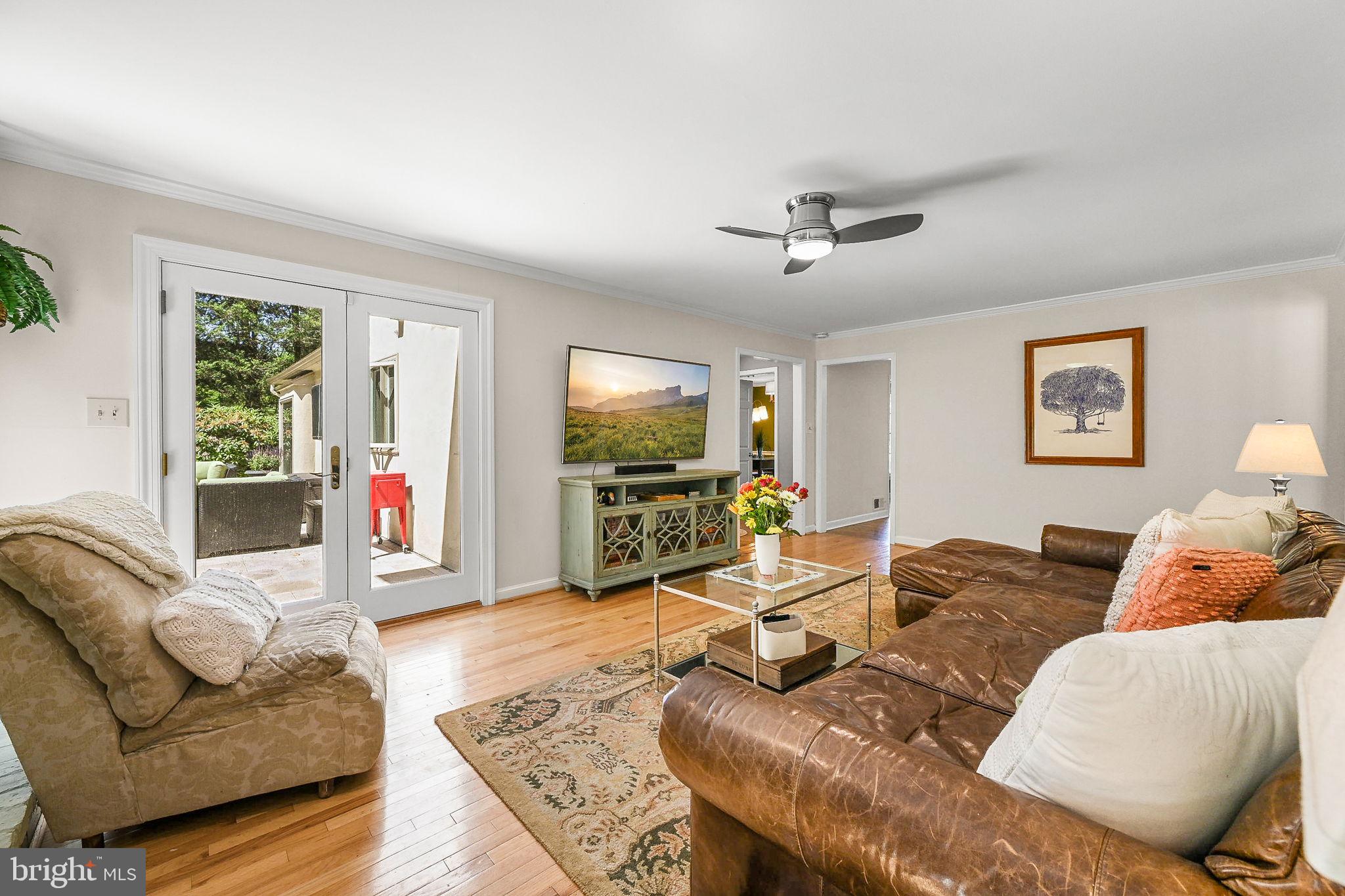 923 Copper Beech Lane Wayne, PA 19087 - Photo 12 of 45 French doors lead to patio