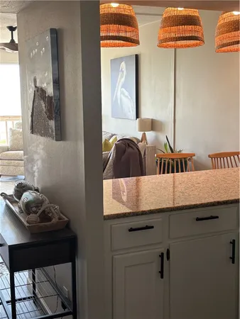 a bathroom with sinks and a vanity