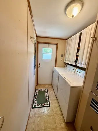 a room with storage and utility